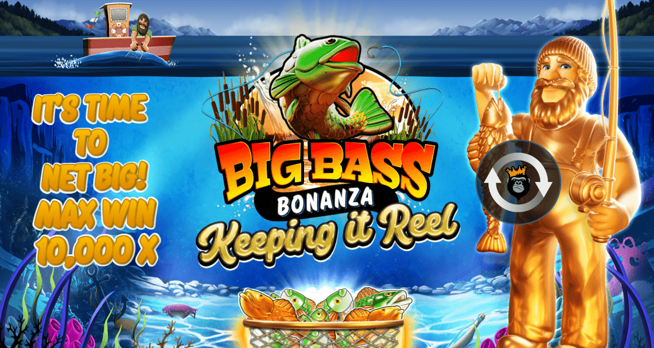 Big Bass Bonanza Keeping it Reel играть в слот