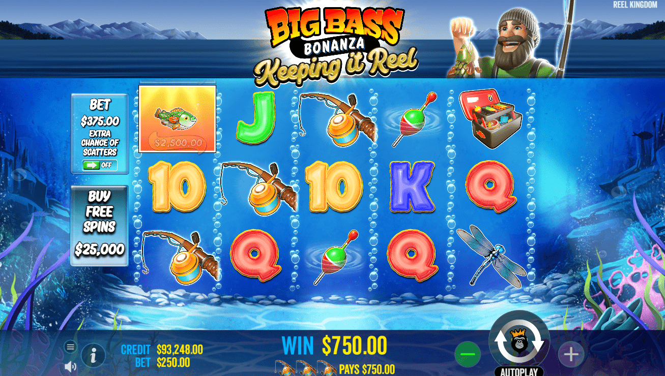 Big Bass Bonanza Keeping it Reel play for free