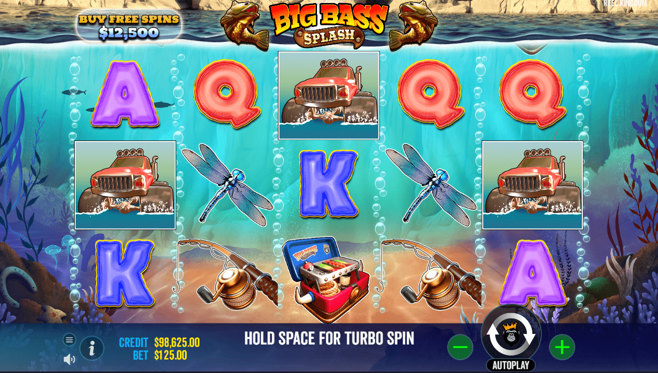 Big Bass Splash играть бесплатно