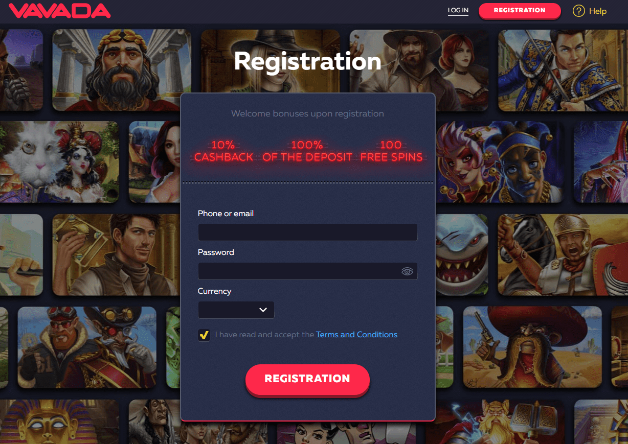 Vavada login